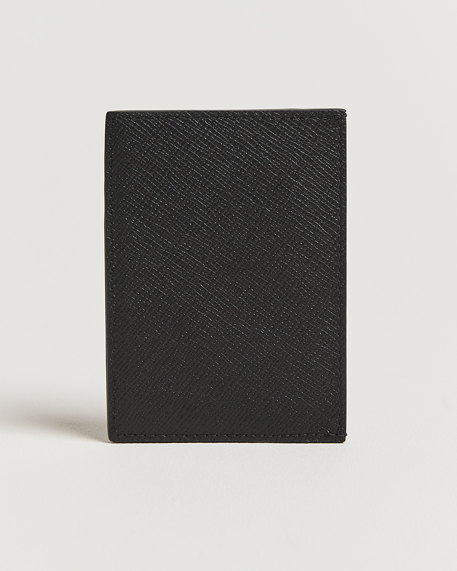 Uomini | Portafogli | Smythson | Panama 773 Cardholder Black