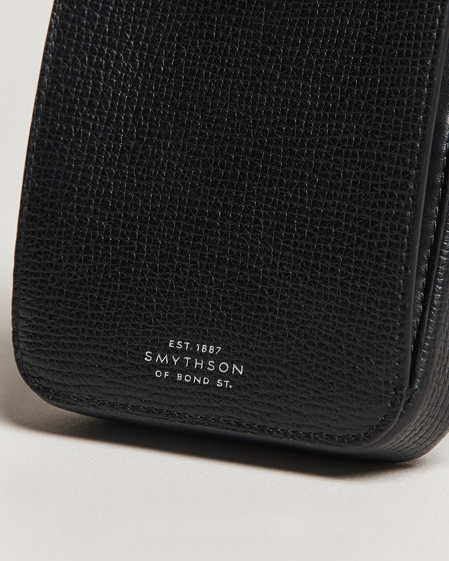 Uomini | Borse | Smythson | Ludlow Crossbody Pouch Black