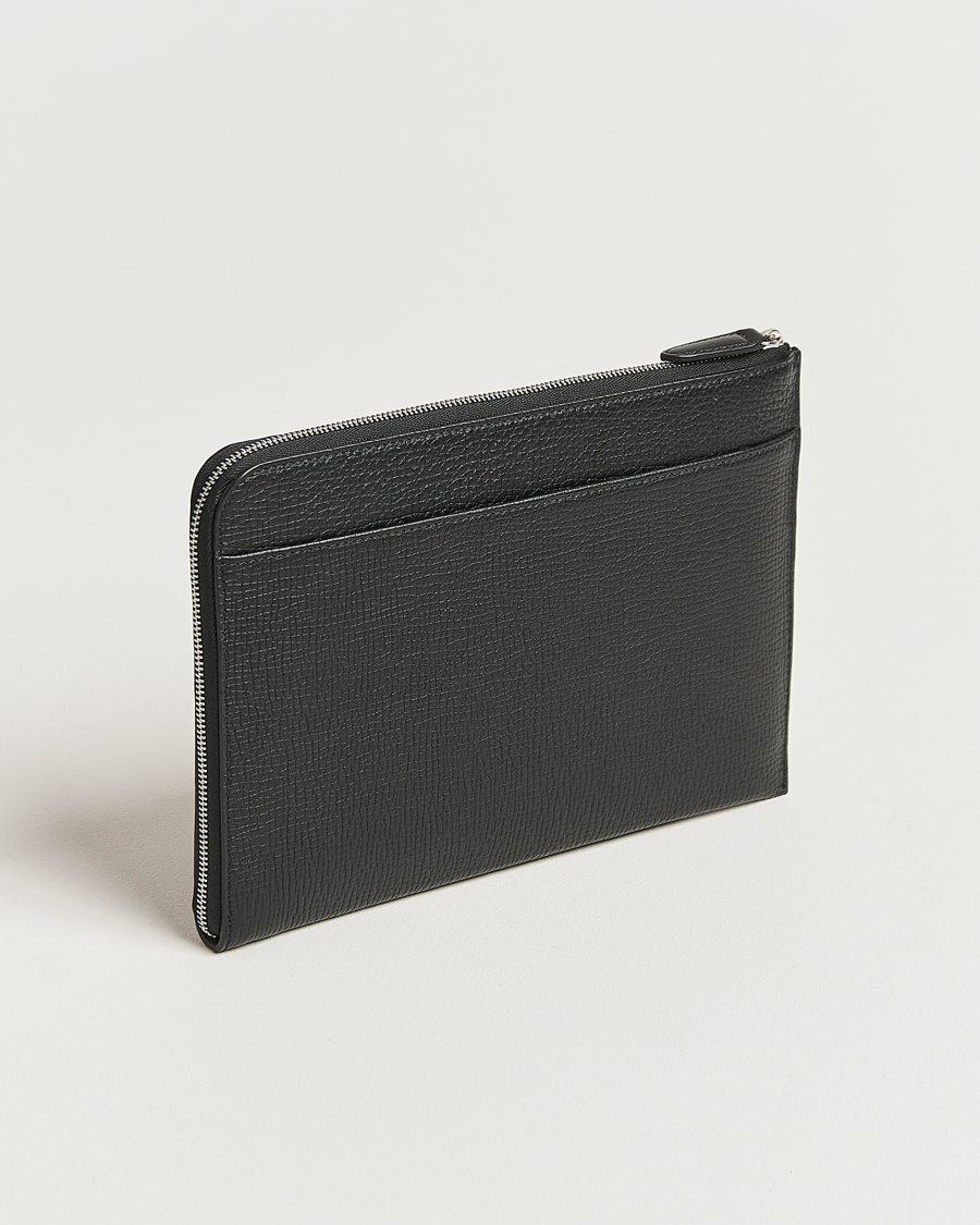 Uomini | Borse | Smythson | Ludlow Flat Organiser Pouch Black