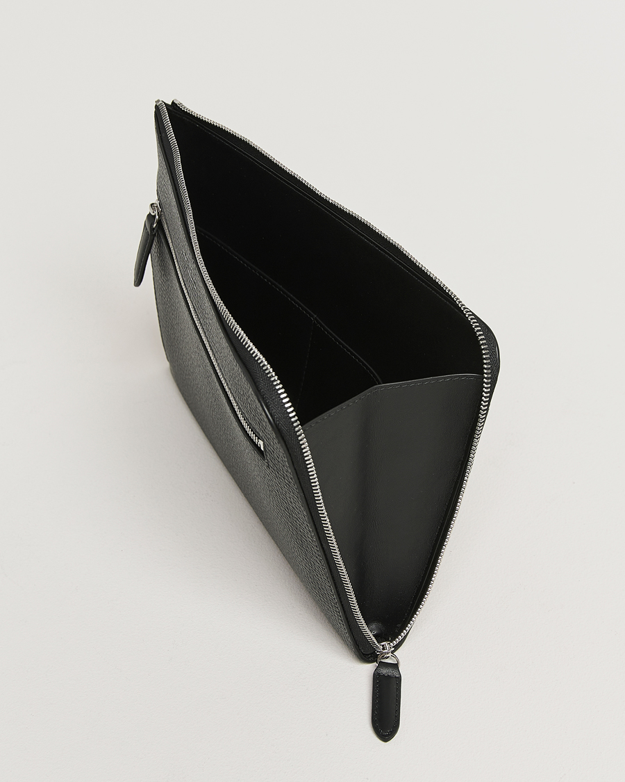 Uomini | Borse | Smythson | Ludlow Flat Organiser Pouch Black