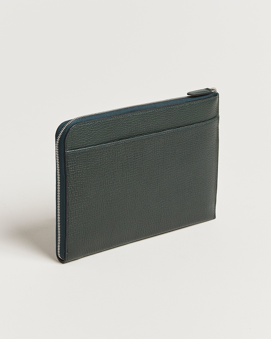 Uomini | Smythson Ludlow Flat Organiser Pouch Bottle Green | Smythson | Ludlow Flat Organiser Pouch Bottle Green