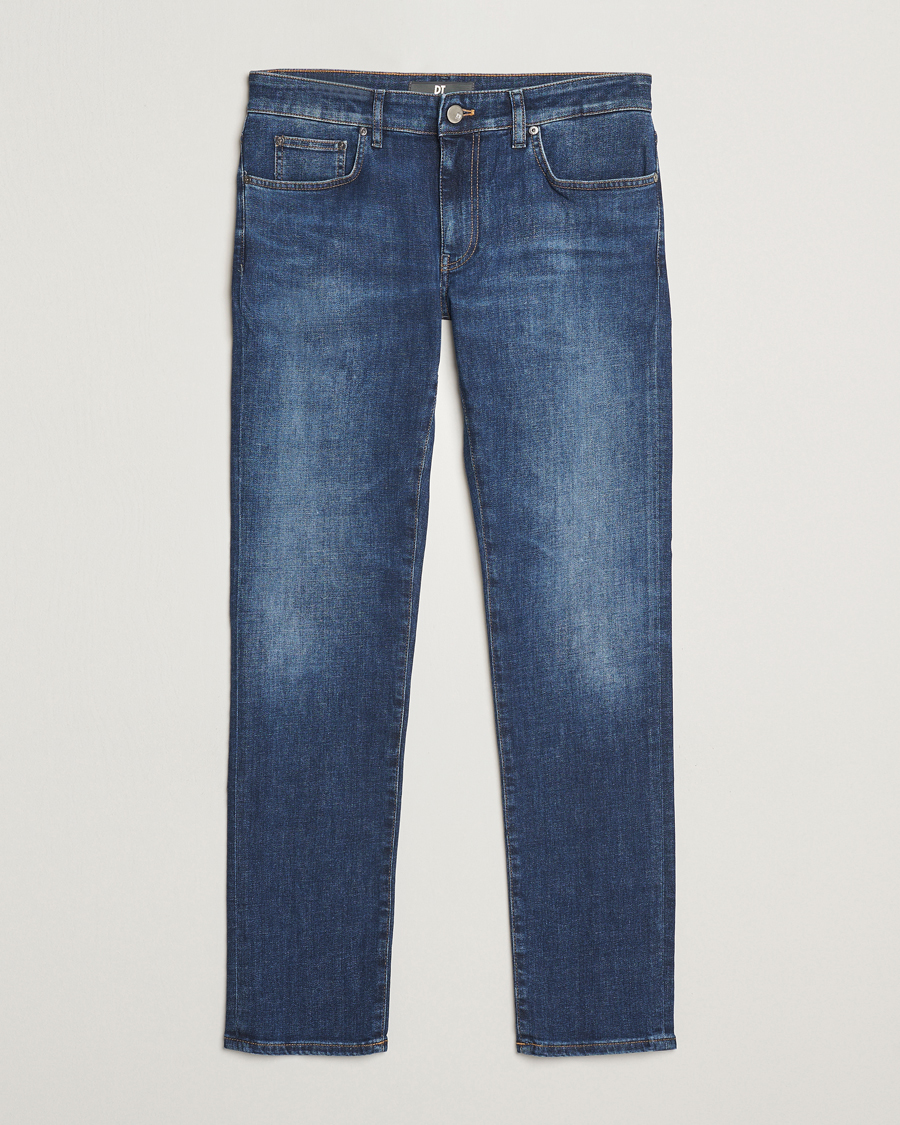 Uomini | Jeans | PT01 | Slim Fit Stretch Jeans Dark Blue Wash