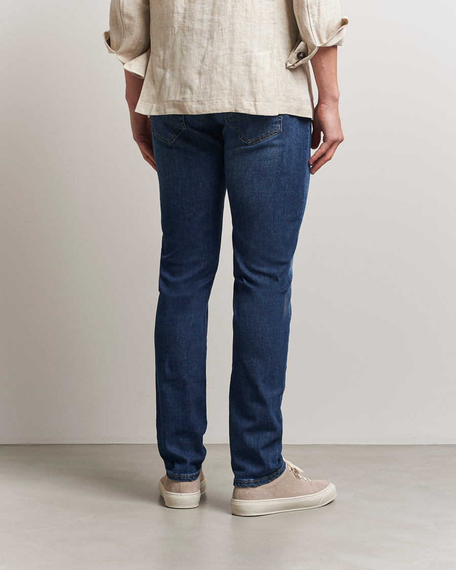 Uomini | Jeans | PT01 | Slim Fit Stretch Jeans Dark Blue Wash