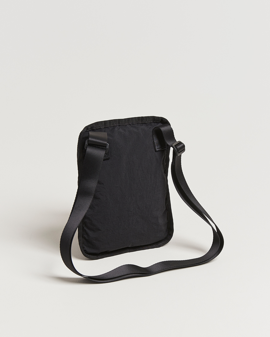 Uomini | C.P. Company Plain Paper Touch Accessorie Bag Black | C.P. Company | Plain Paper Touch Accessorie Bag Black