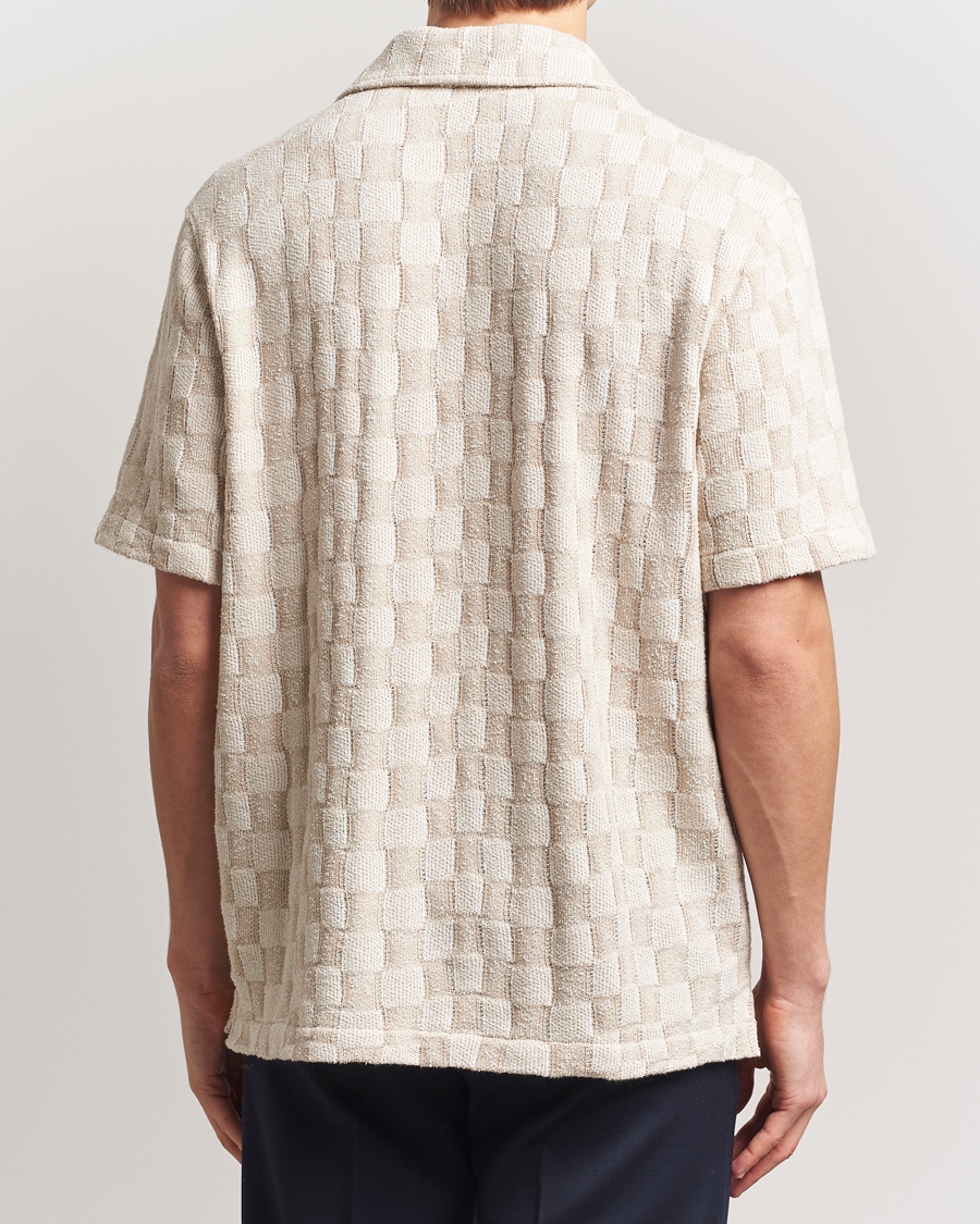 Uomini | Camicie | J.Lindeberg | Torpa Resort Jersey Shirt Moonbeam