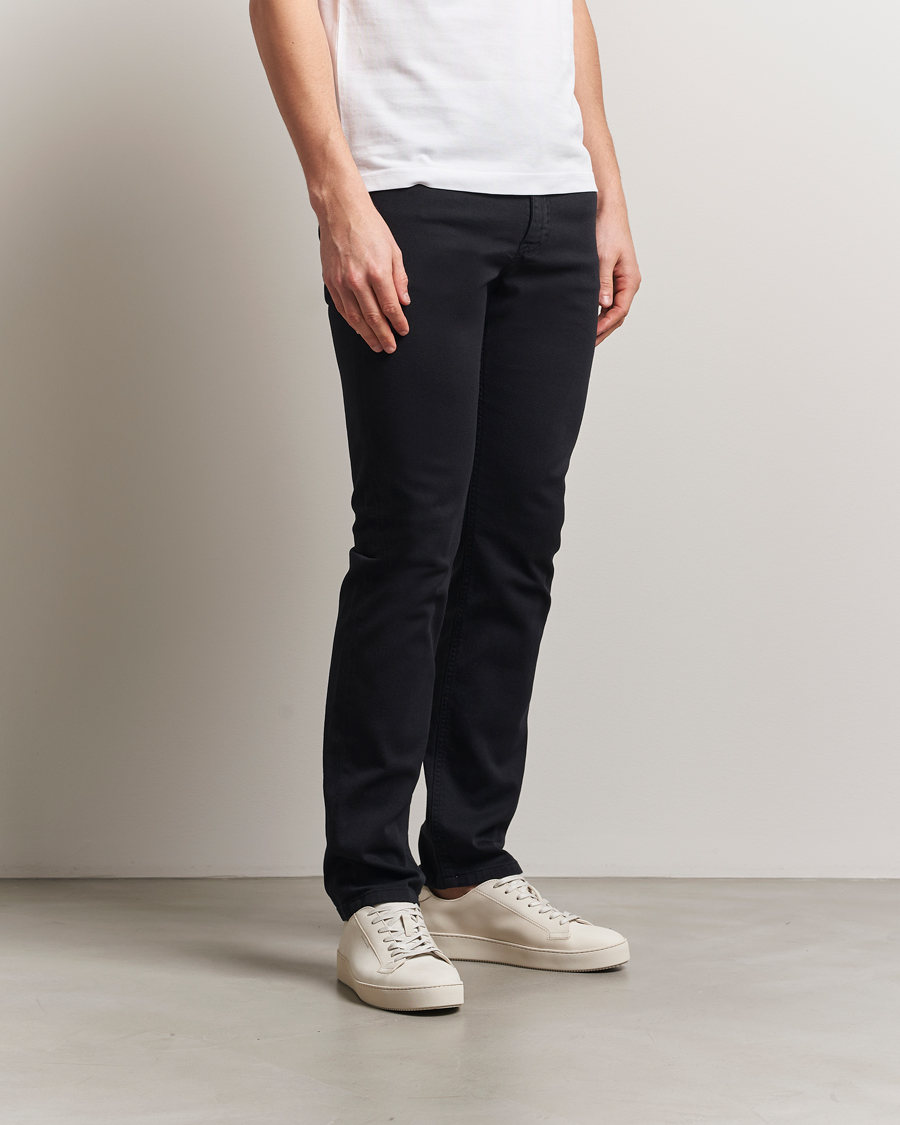 Uomini | Pantaloni | J.Lindeberg | Jax Left Hand Twill Jeans Black