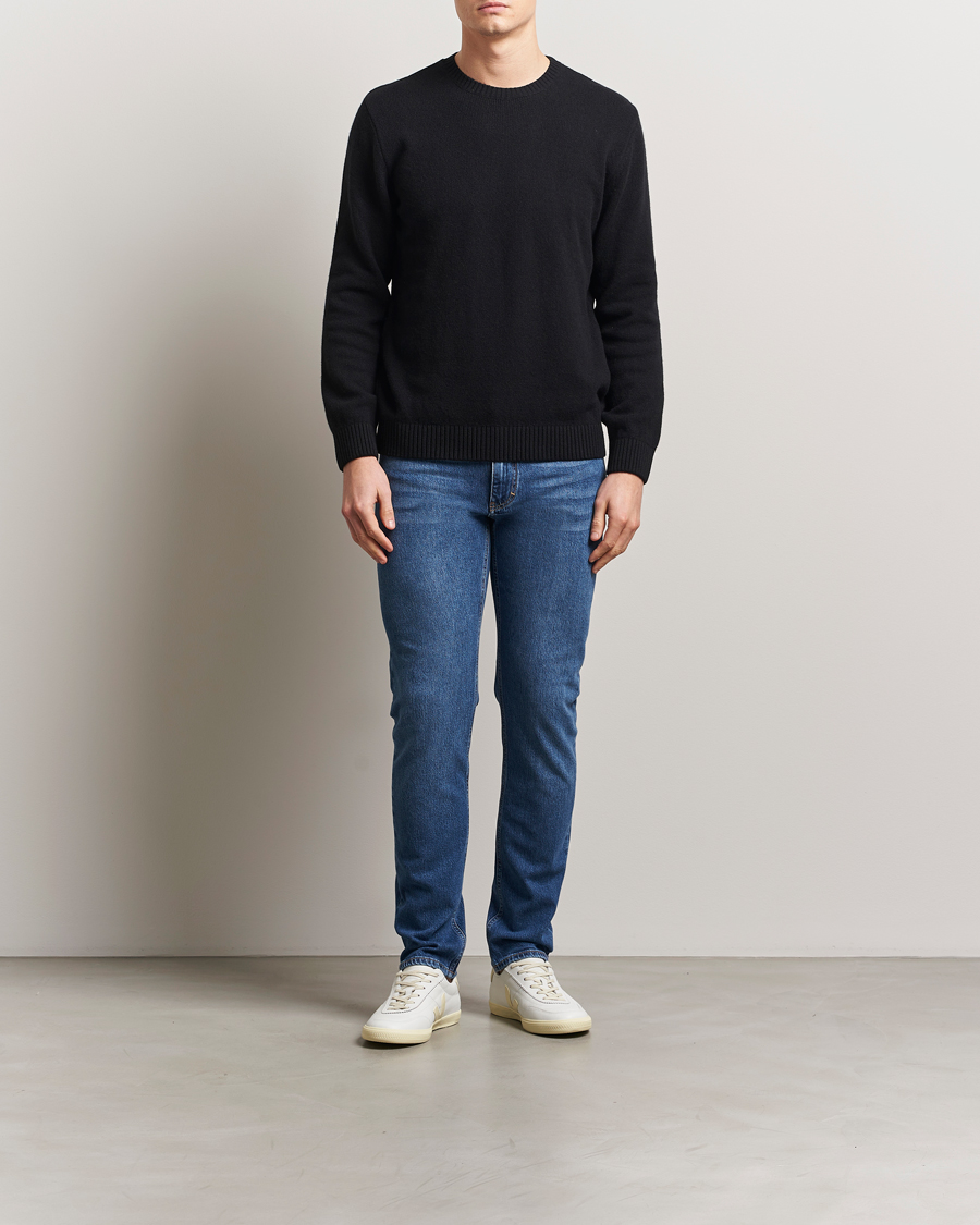 Uomini | Jeans | J.Lindeberg | Jax Washed Slim Jeans Mid Blue