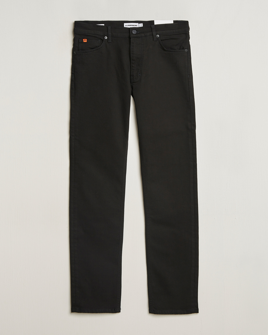 Uomini | Jeans | J.Lindeberg | Jax Washed Slim Jeans Black