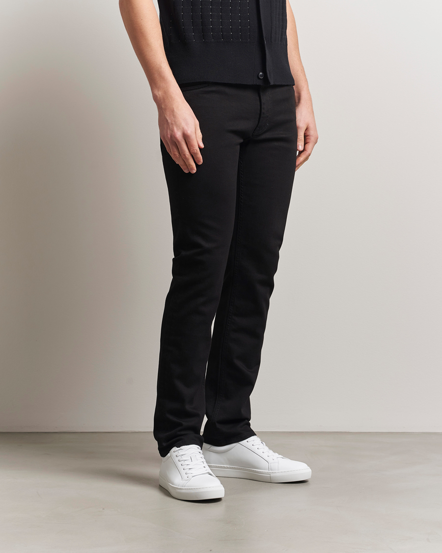 Uomini | Jeans | J.Lindeberg | Jax Washed Slim Jeans Black