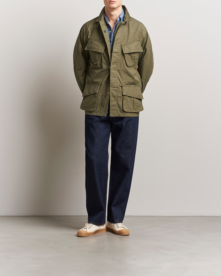 Uomini | Camicie | orSlow | 101 Dad Fit Jeans One Wash