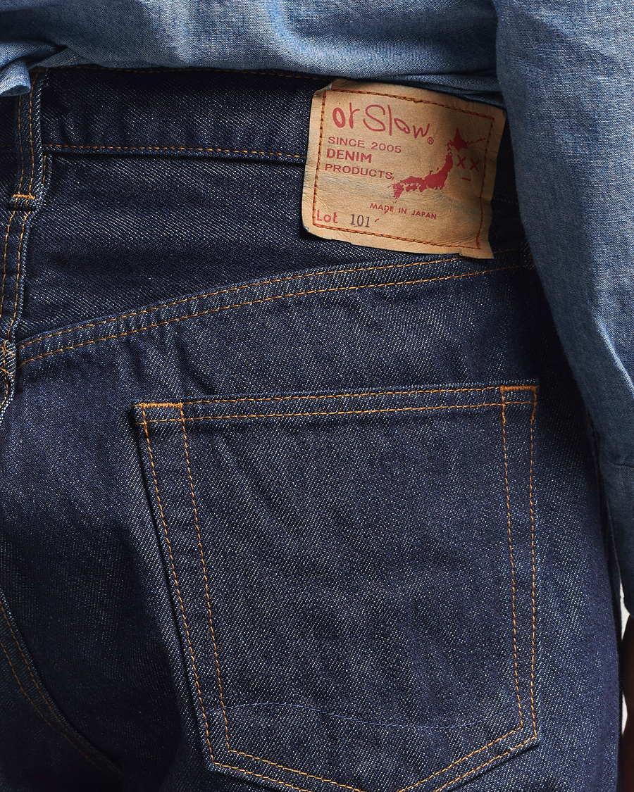 Uomini | Camicie | orSlow | 101 Dad Fit Jeans One Wash