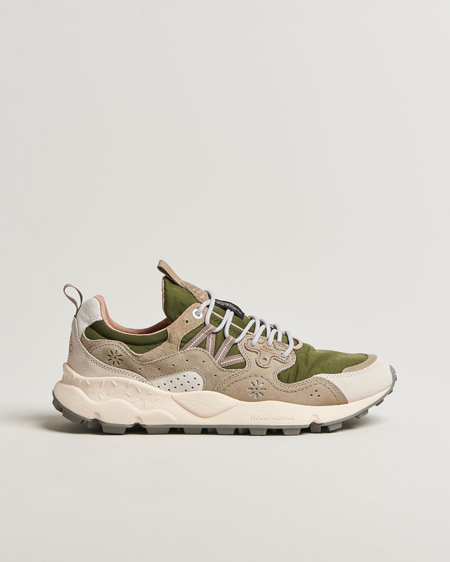 Uomini | Sneakers | Flower Mountain | Yamano 3 Suede/Nylon Sneaker Grey