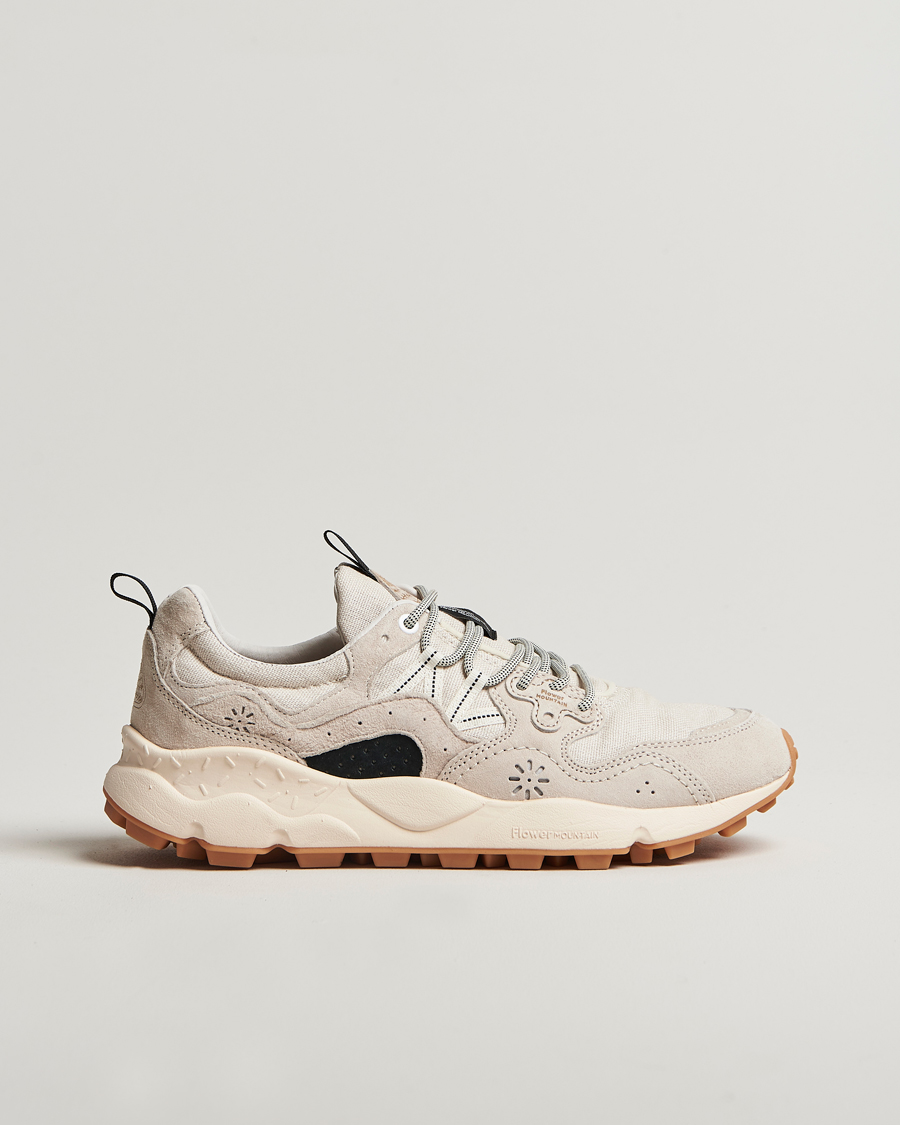 Uomini | Sneakers | Flower Mountain | Yamano 3 Suede/Nylon Sneaker Beige