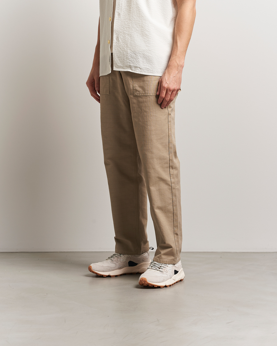Uomini | Sneakers | Flower Mountain | Yamano 3 Suede/Nylon Sneaker Beige