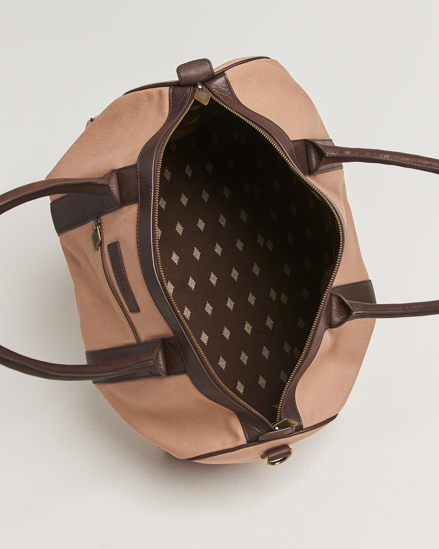 Uomini | Borse | Pampeano | Varon Small Canvas Weekend Bag Khaki