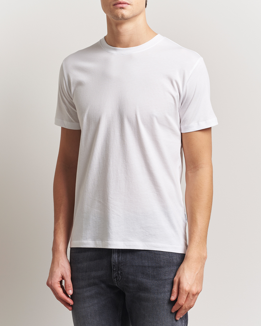 Uomini | T-shirt | Tiger of Sweden | Dillan Crew Neck T-Shirt White