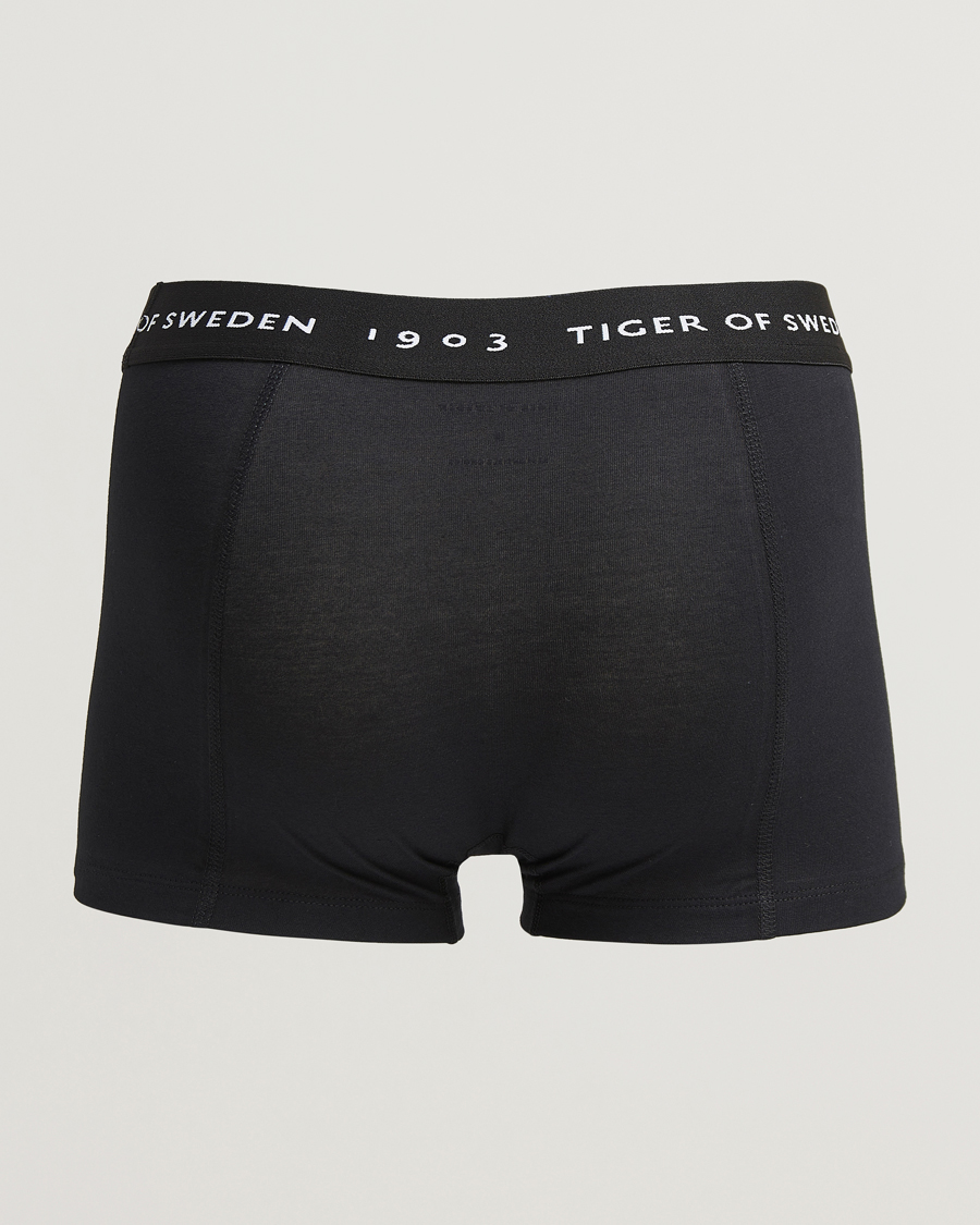 Uomini | Biancheria intima | Tiger of Sweden | Hermod Cotton 3-Pack Boxer Brief Black/Navy/Grey