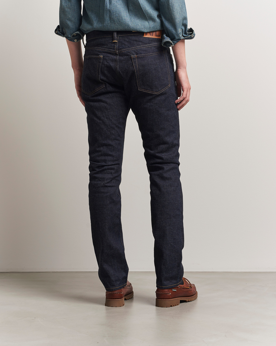 Uomini | Jeans | RRL | Slim Fit 5-Pocket Denim East/West Rinse