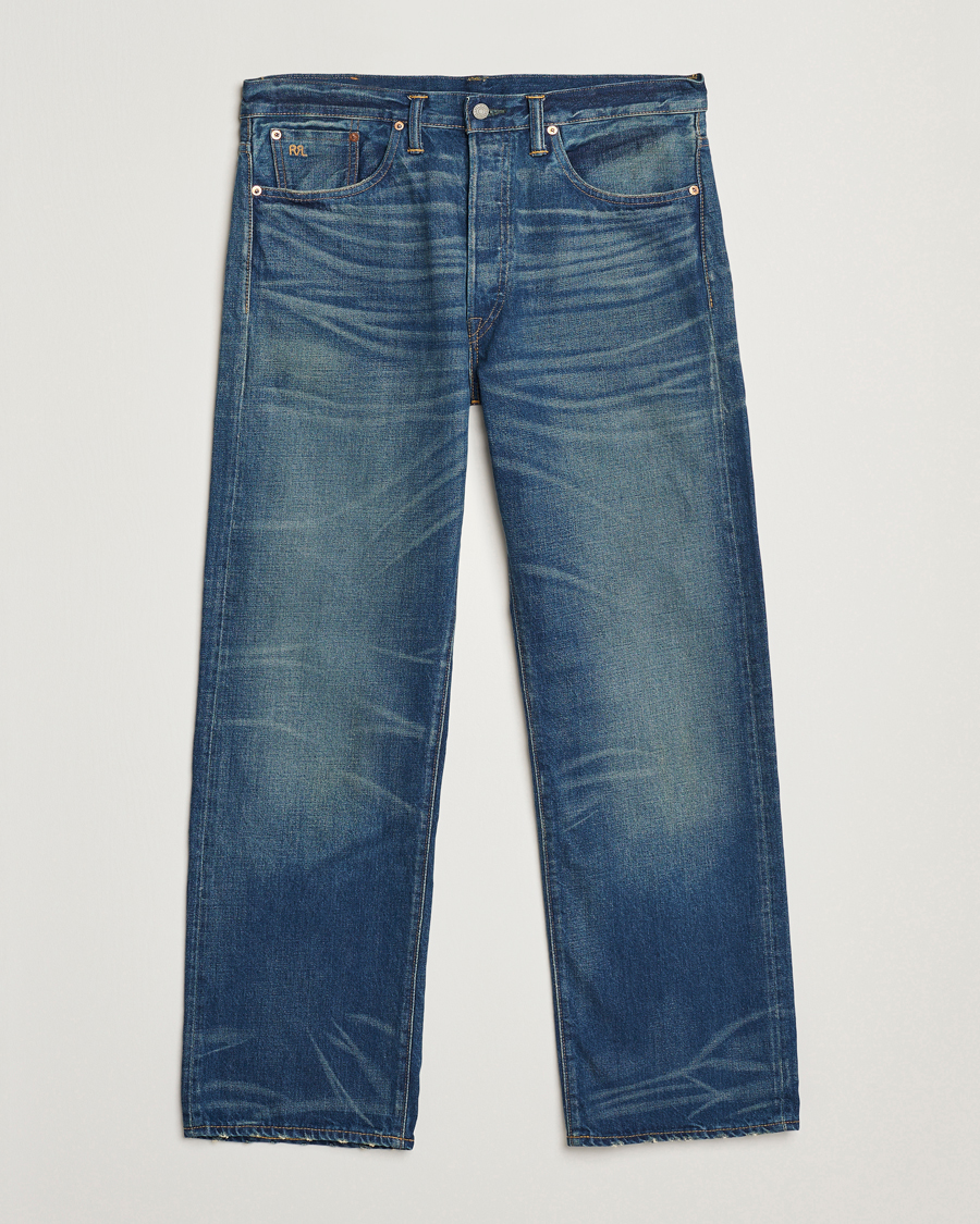 Uomini | Jeans | RRL | Vintage Five 5-Pocket Denim Grandfalls Wash