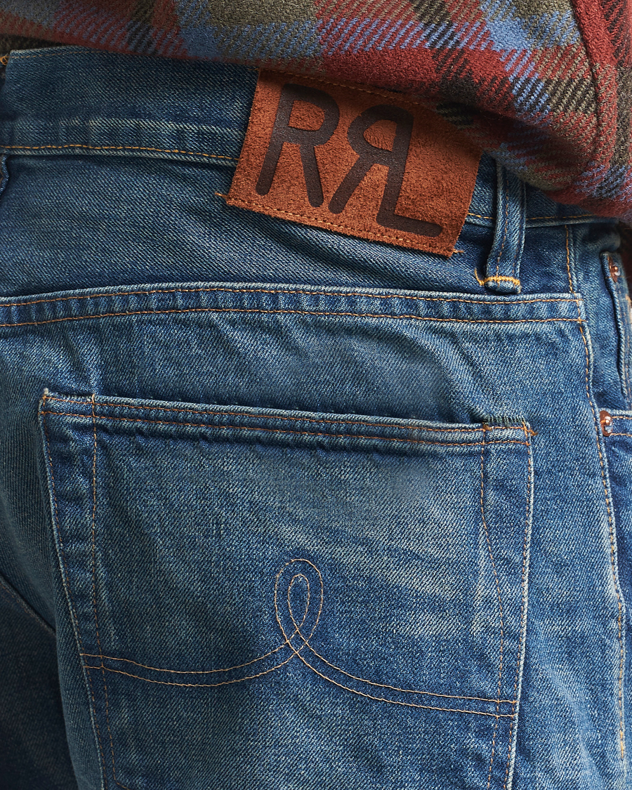 Uomini | Jeans | RRL | Vintage Five 5-Pocket Denim Grandfalls Wash