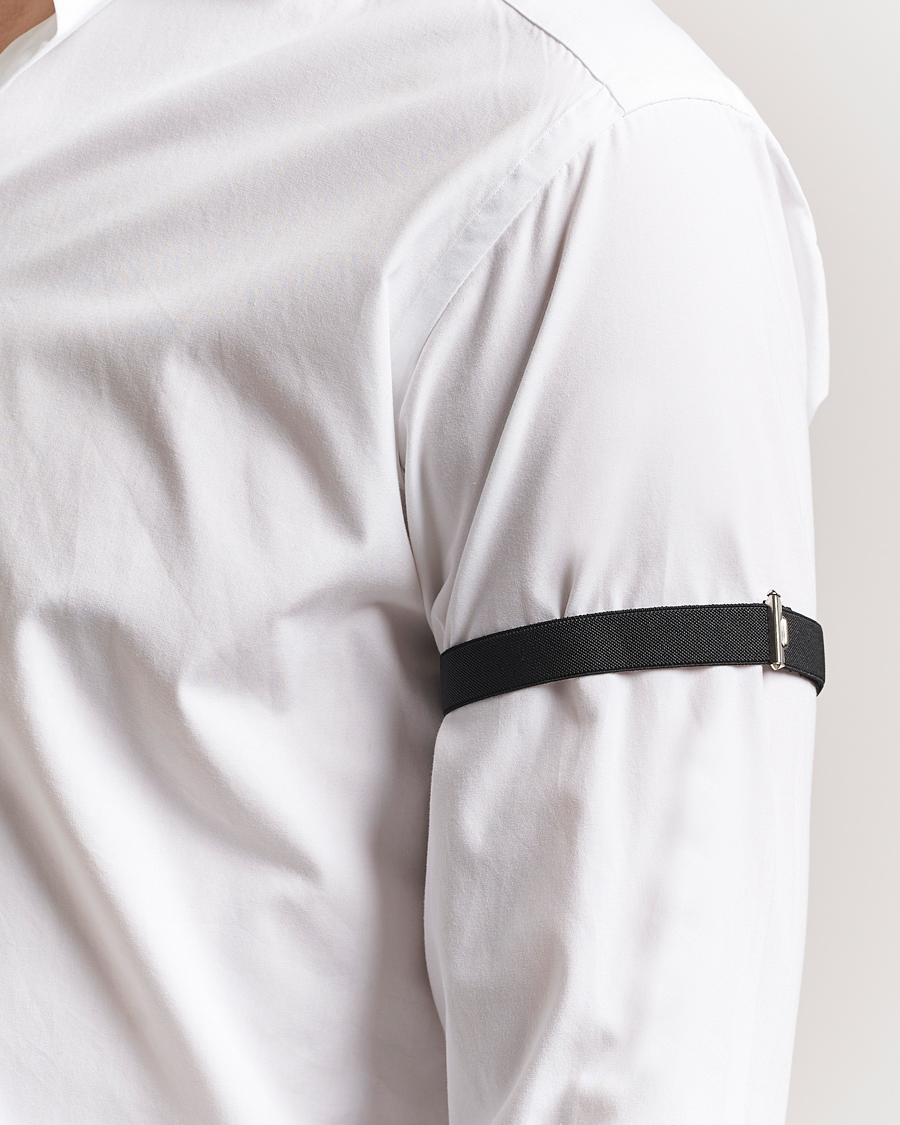 Uomini | Gioielli | Amanda Christensen | Shirt Sleeve Holder Black