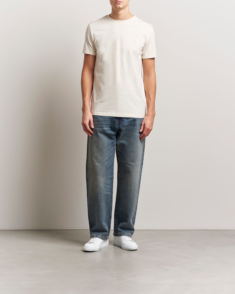 Uomini | T-shirt | LES DEUX | Nørregaard Tonal T-Shirt Ivory