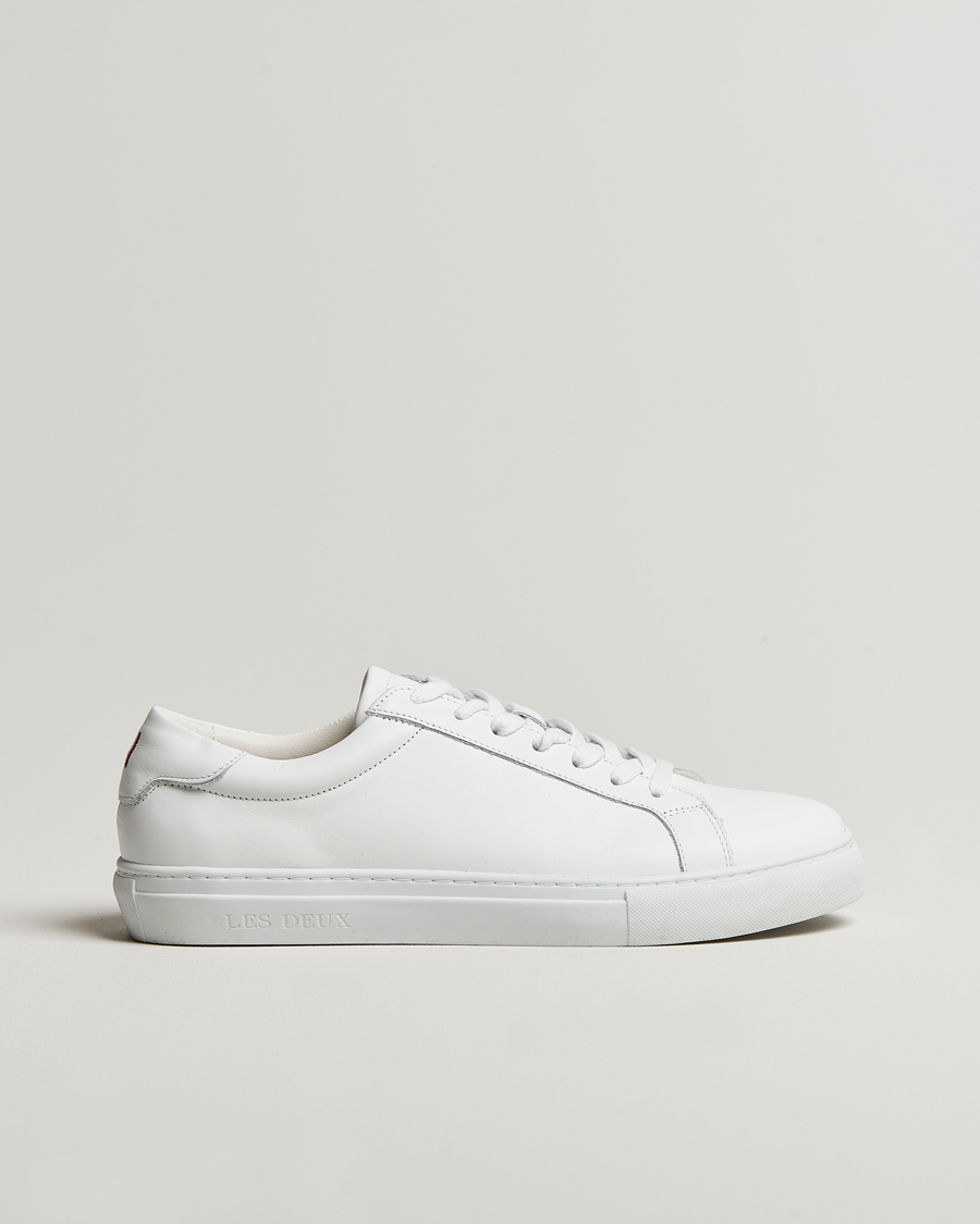 Uomini | Sneakers | LES DEUX | Theodor Leather Sneakers White