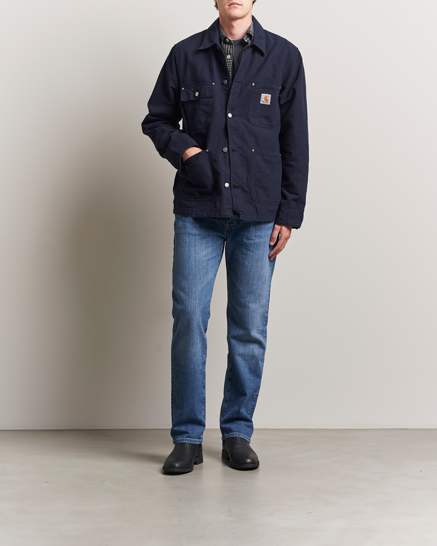 Uomini | Jeans | Jeanerica | CM002 Classic Jeans Ring Spun Mid Blue