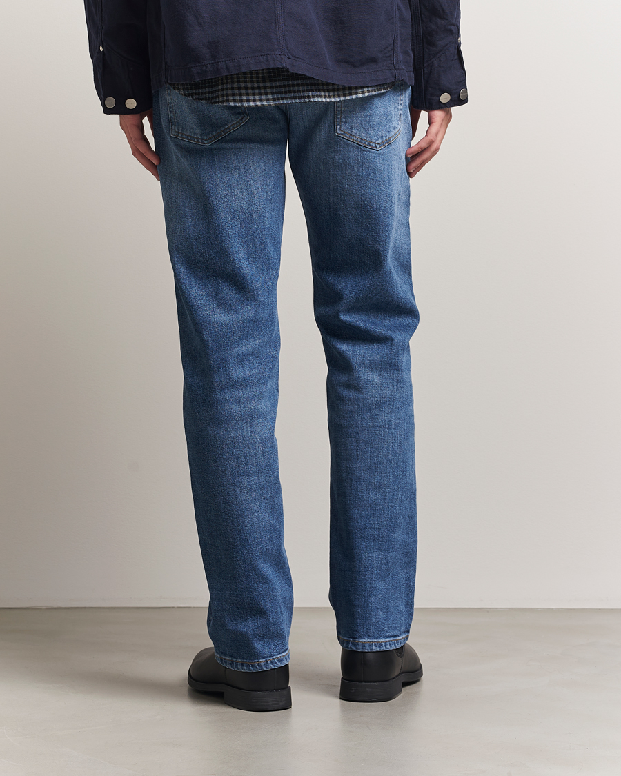 Uomini | Jeans | Jeanerica | CM002 Classic Jeans Ring Spun Mid Blue