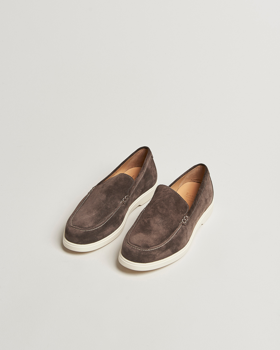 Uomini | Mocassini | Loake Shoemakers | Tuscany Suede Loafer Anthracite
