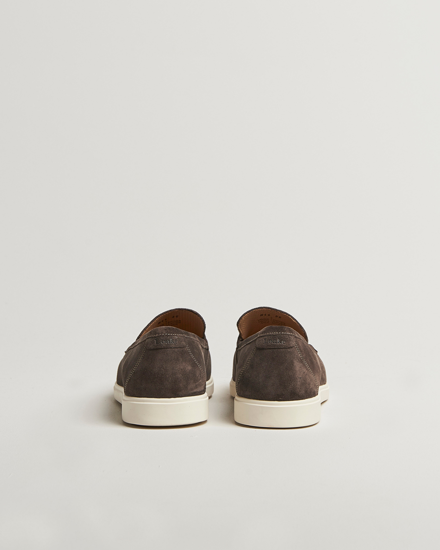 Uomini | Mocassini | Loake Shoemakers | Tuscany Suede Loafer Anthracite