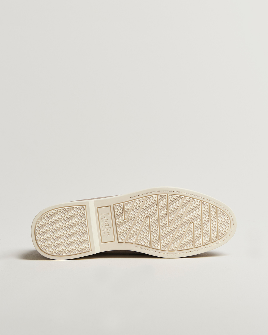 Uomini | Mocassini | Loake 1880 | Como Nubuck Loafers Grey