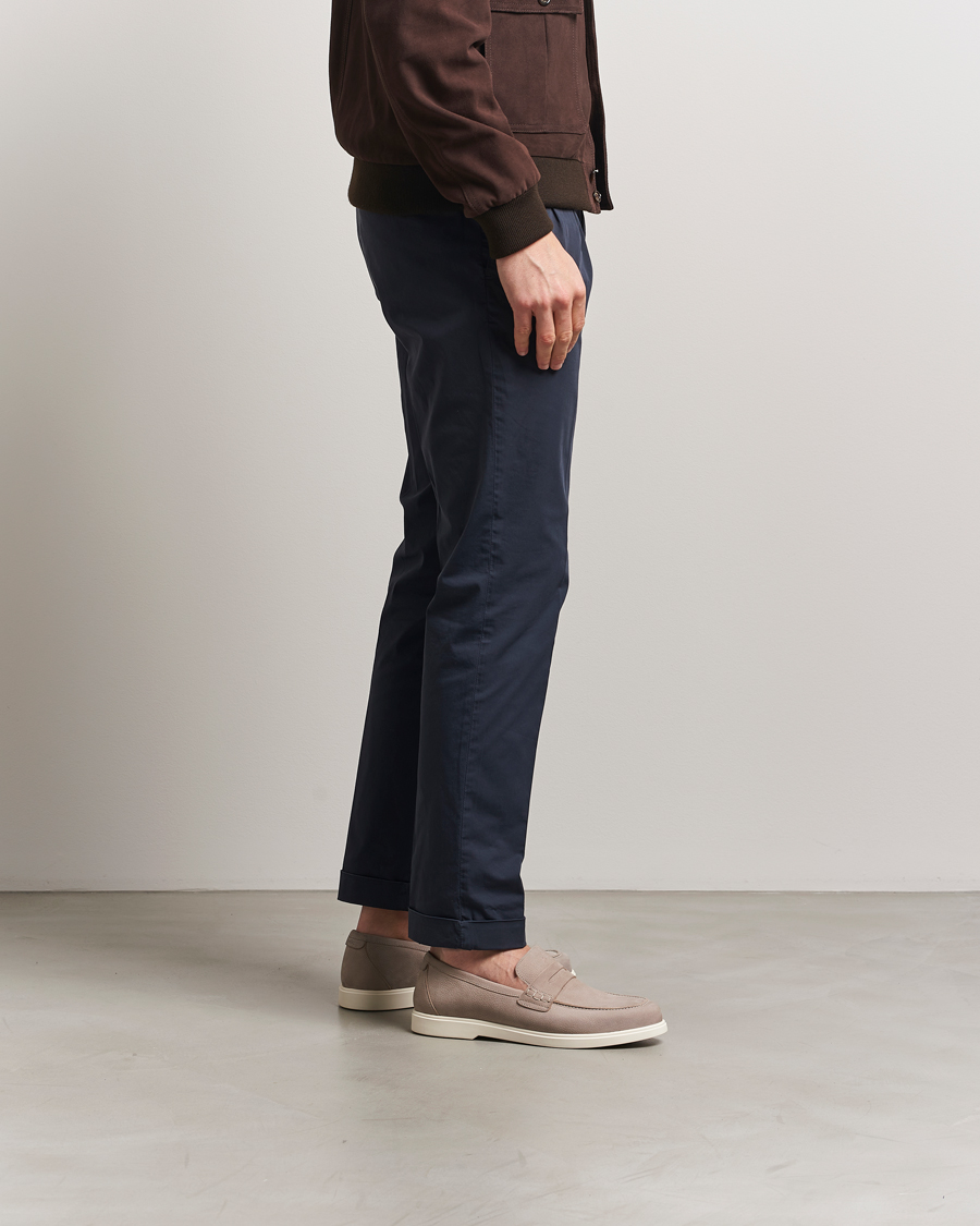 Uomini | Mocassini | Loake 1880 | Como Nubuck Loafers Grey