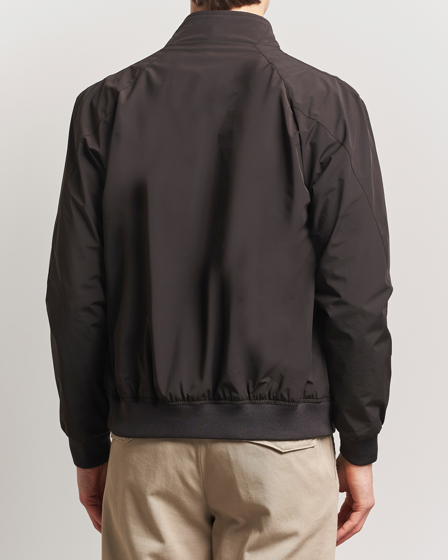 Uomini | Giacche | Oscar Jacobson | Bomber Nylon Jacket Brown
