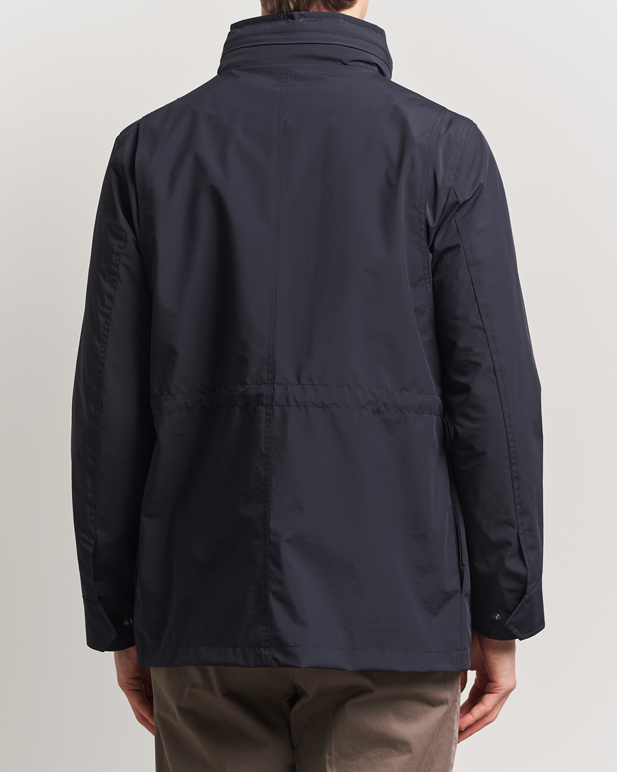 Uomini | Giacche | Oscar Jacobson | M65 Nylon Field Jacket Navy