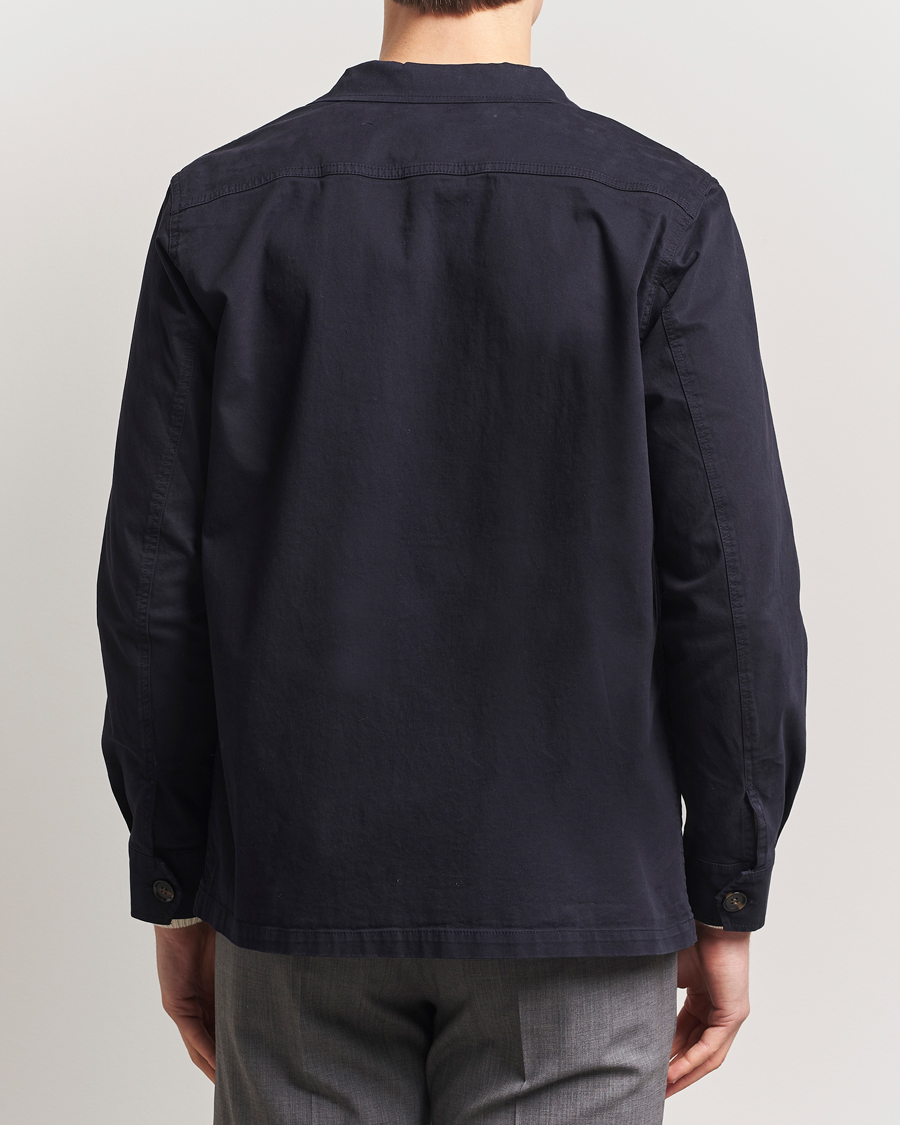 Uomini | Camicie | Oscar Jacobson | Safari Shirt Jacket Navy