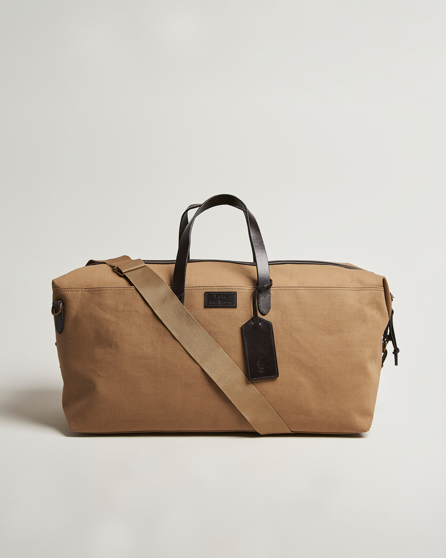 Uomini | Borse | Polo Ralph Lauren | Polo Ralph LaurenMedium Canvas Duffle BagKhaki/Brown