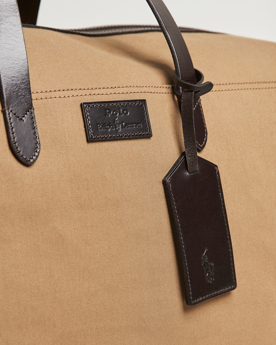 Uomini | Borse | Polo Ralph Lauren | Polo Ralph LaurenMedium Canvas Duffle BagKhaki/Brown