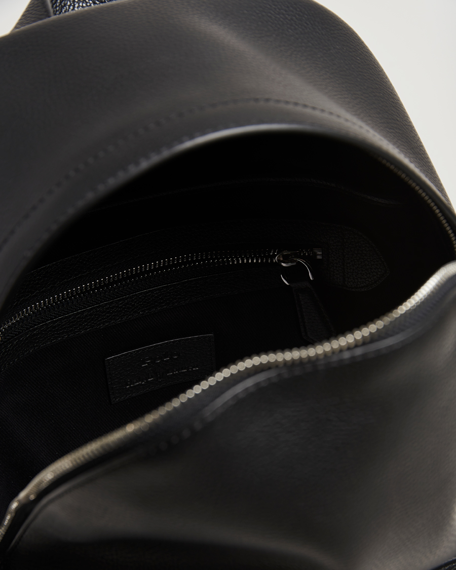 Uomini | Borse | Polo Ralph Lauren | Polo Ralph LaurenPebble Leather BackpackBlack
