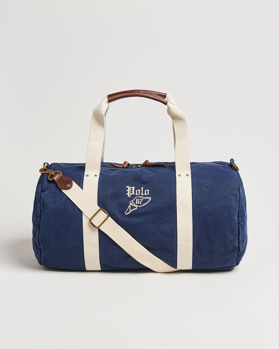 Uomini | Polo Ralph Lauren Canvas Duffle Bag Spring Navy | Polo Ralph Lauren | Canvas Duffle Bag Spring Navy