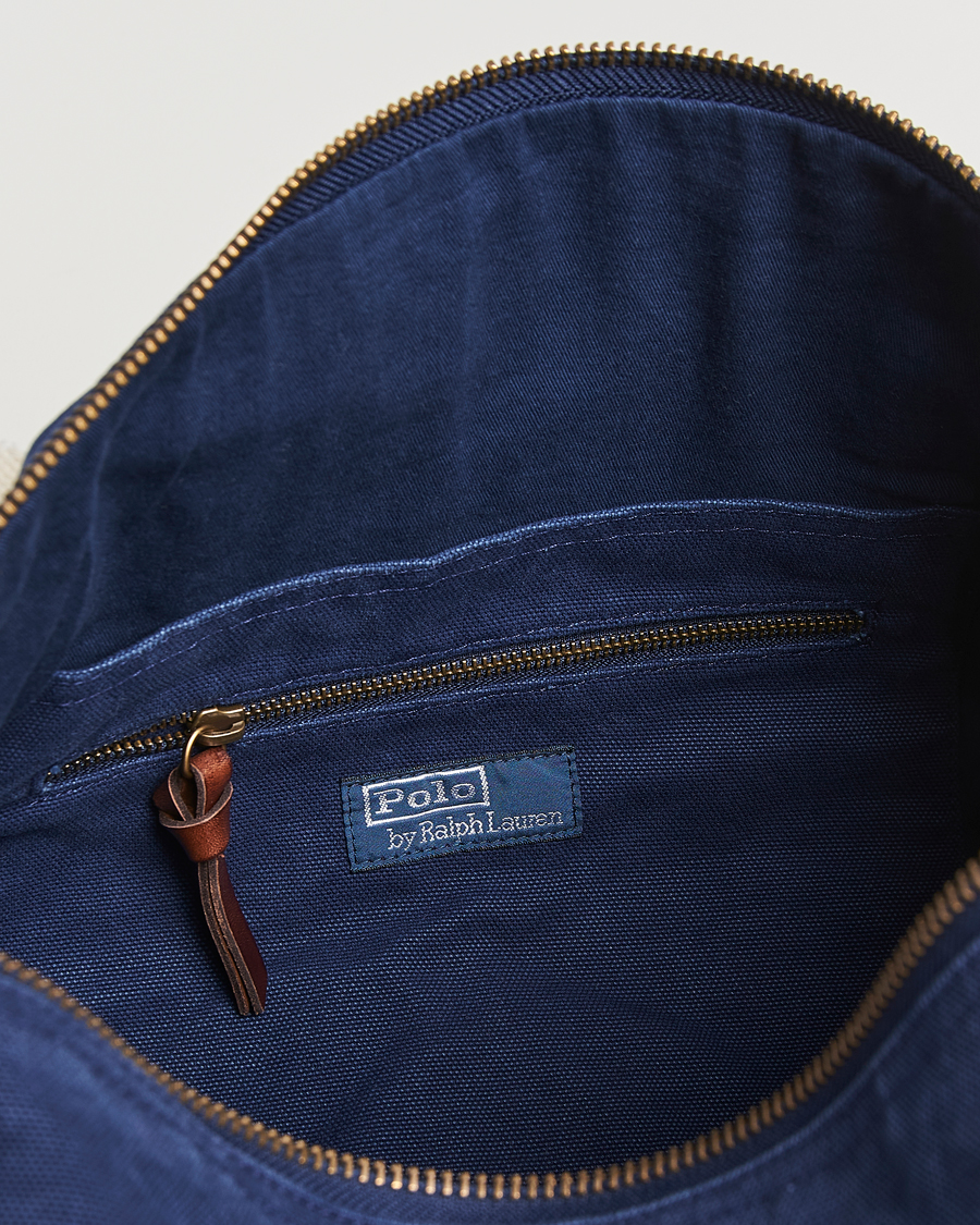 Uomini | Polo Ralph Lauren Canvas Duffle Bag Spring Navy | Polo Ralph Lauren | Canvas Duffle Bag Spring Navy