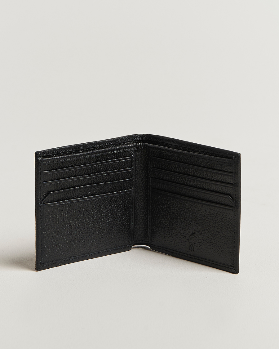 Uomini | Portafogli | Polo Ralph Lauren | Polo Ralph LaurenPebble Leather Billfold WalletBlack