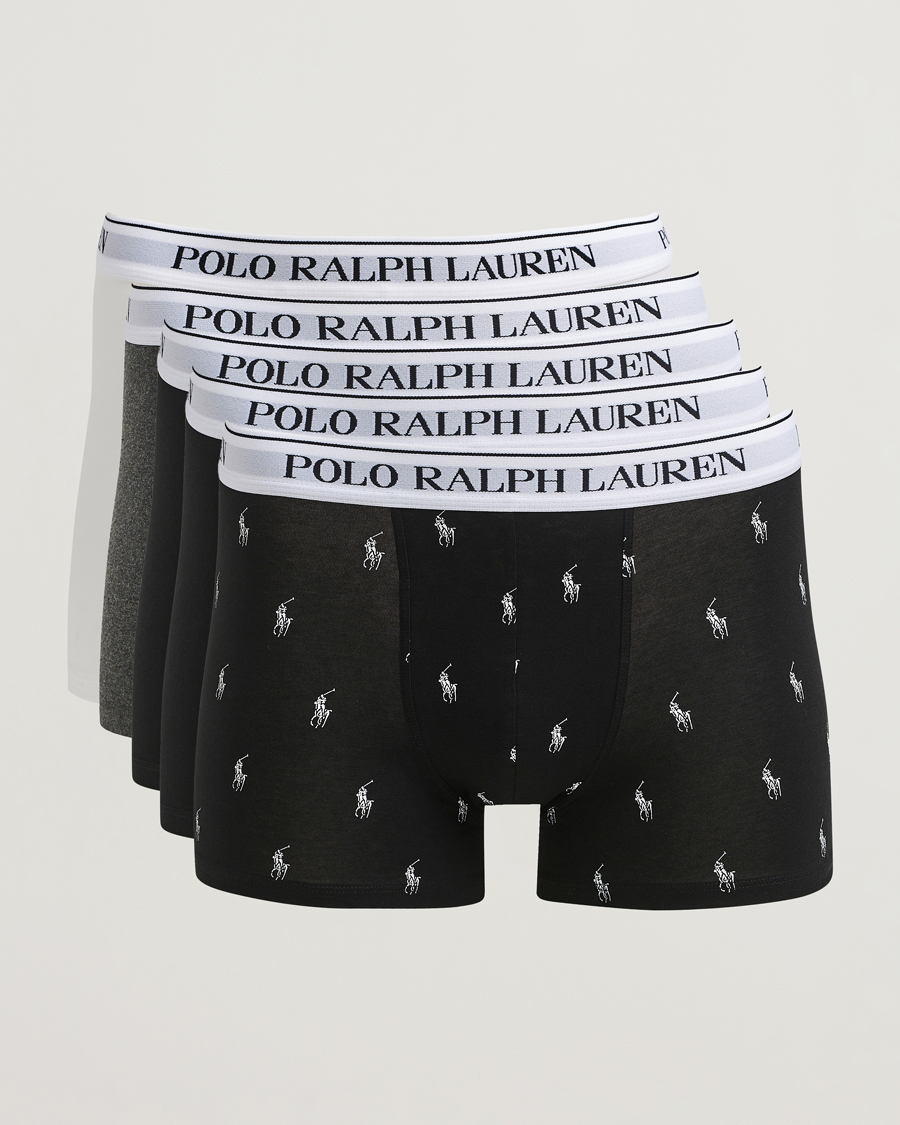 Uomini | Biancheria intima | Polo Ralph Lauren | 5-Pack Trunk Multi