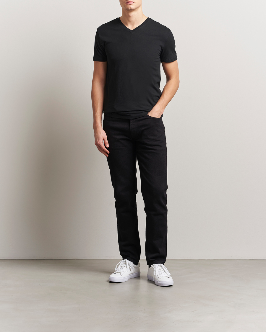 Uomini | T-shirt | Polo Ralph Lauren | 3-Pack V Neck T-Shirt White/Grey/Black