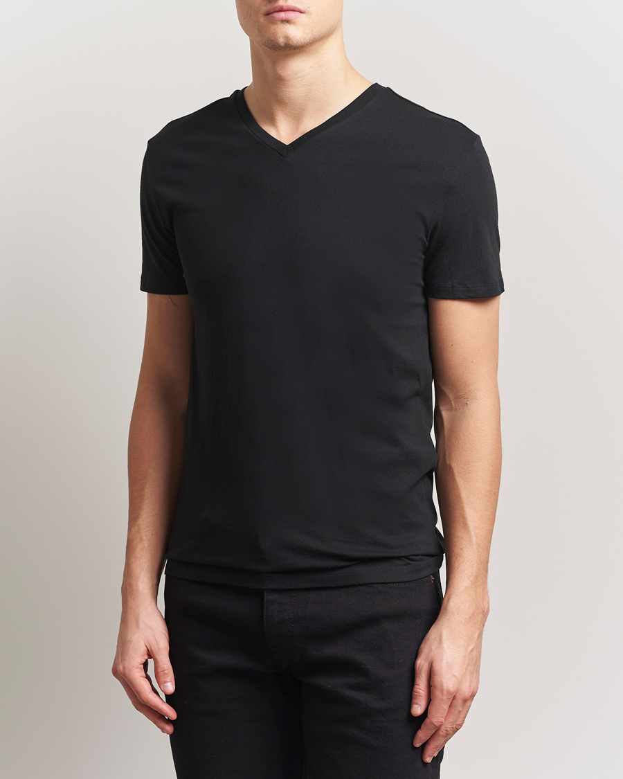 Uomini | T-shirt | Polo Ralph Lauren | 3-Pack V Neck T-Shirt White/Grey/Black