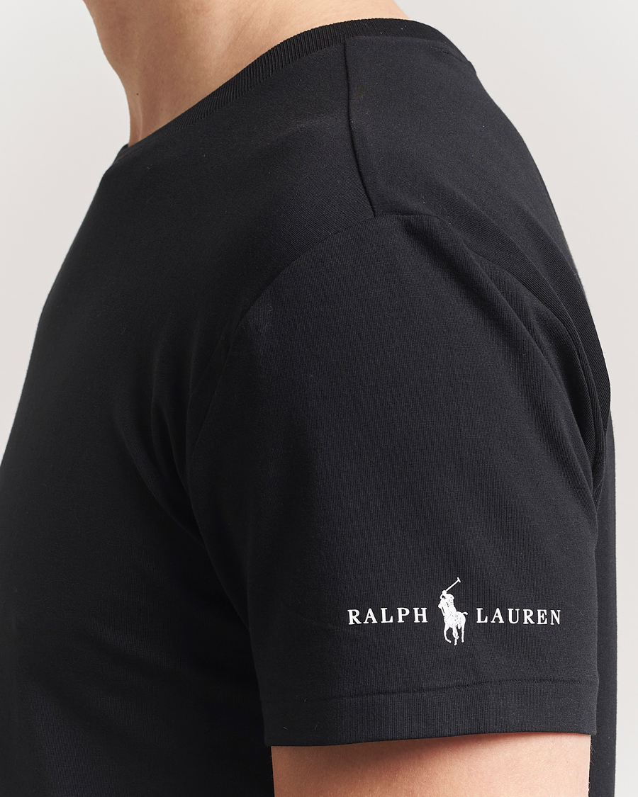 Uomini | T-shirt | Polo Ralph Lauren | 3-Pack Crew Neck T-Shirt Black/Green/Grey