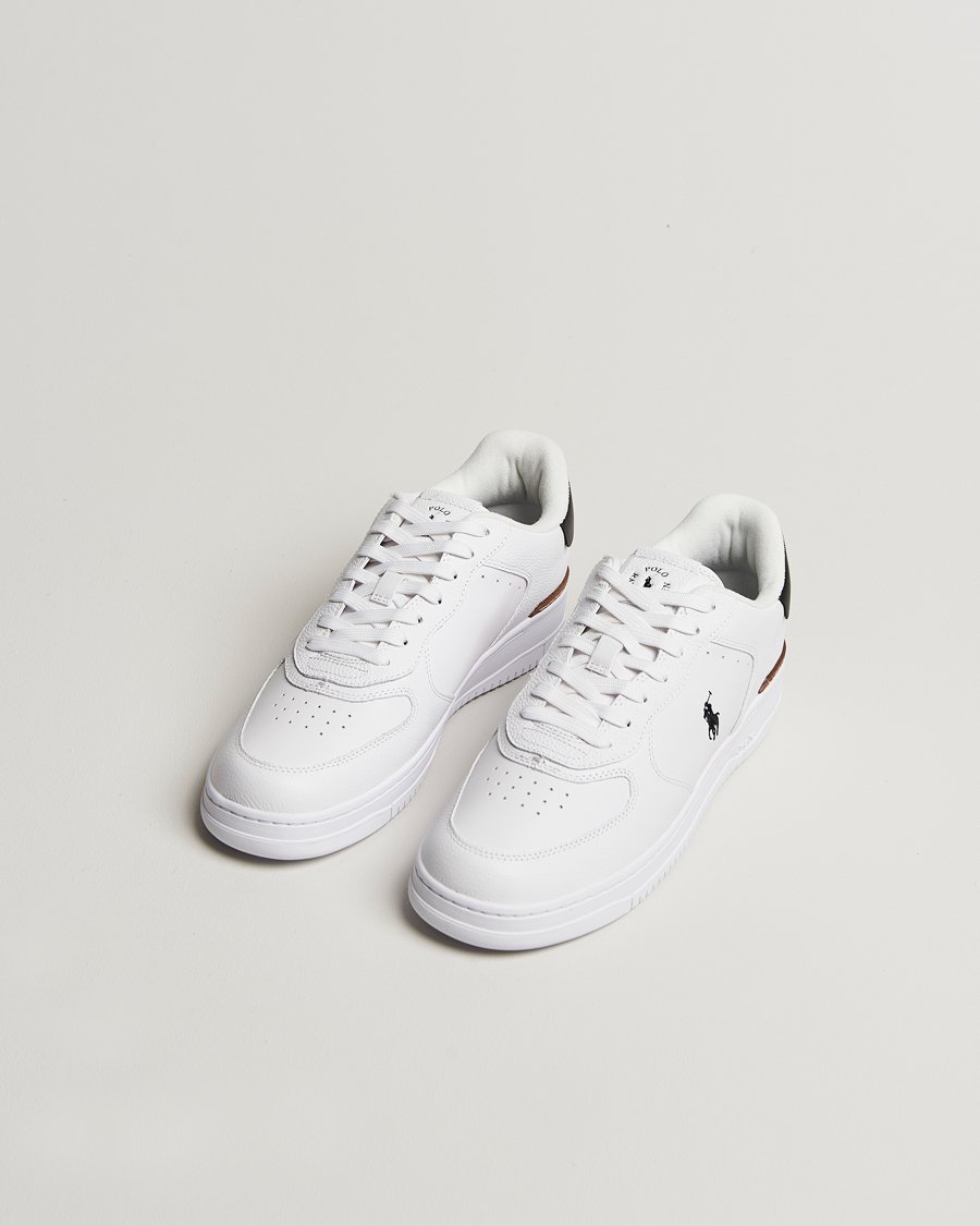 Uomini | Sneakers | Polo Ralph Lauren | Masters Court Sneakers White/Black