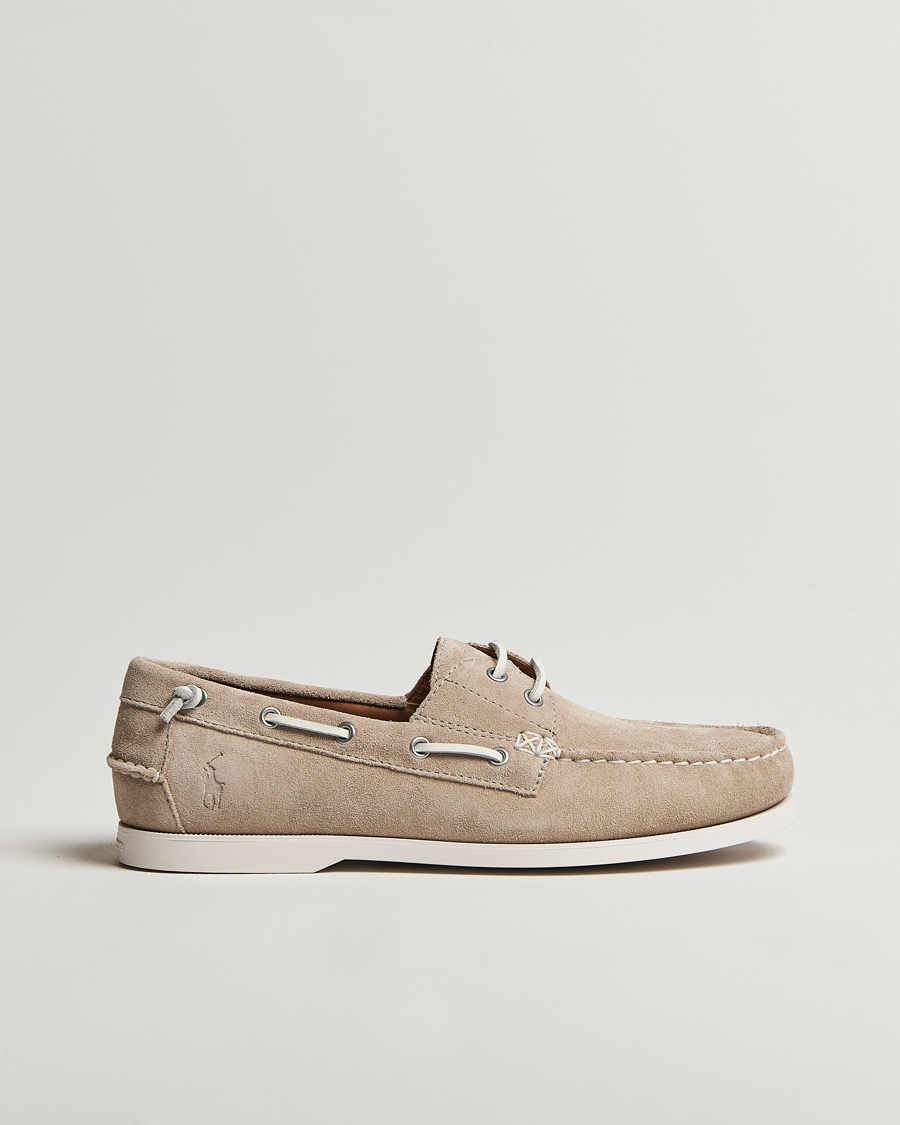 Uomini | Polo Ralph Lauren Merton Suede Boatshoe Milkshake | Polo Ralph Lauren | Merton Suede Boatshoe Milkshake