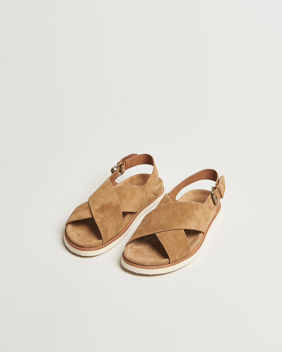 Uomini | Polo Ralph Lauren Zane Suede Sandals Desert Tan | Polo Ralph Lauren | Zane Suede Sandals Desert Tan