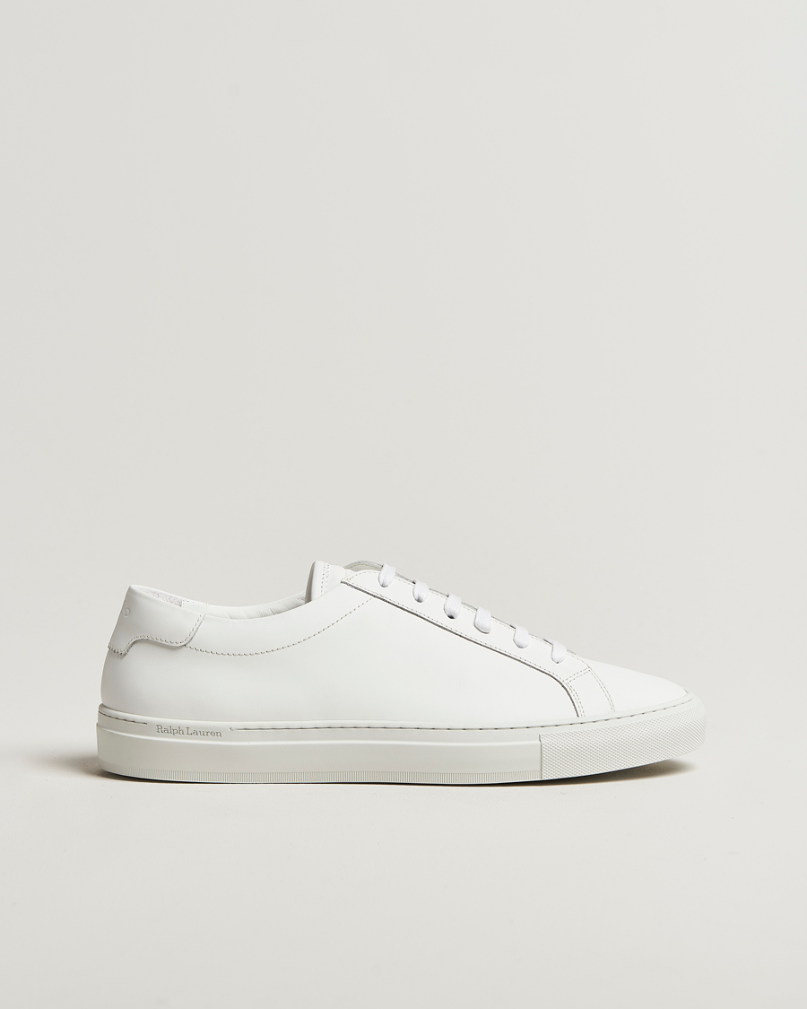 Uomini | Sneakers | Polo Ralph Lauren | Jermain Lux Leather Sneaker White